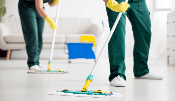 Limpeza em ambiente doméstico