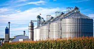 Armazenamento de grãos em silos